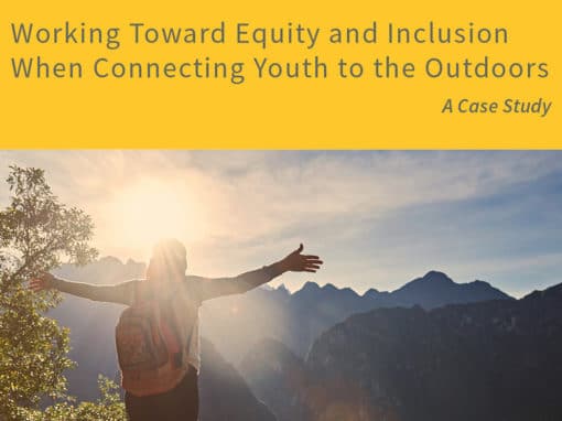 Youth Outside: A Case Study in Cultural Relevancy