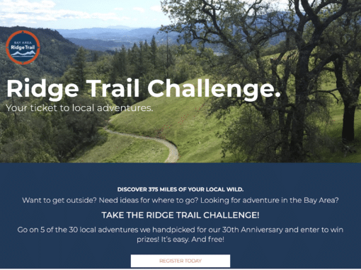 Bay Area Ridge Trail Challenge